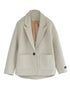 Small Woolen Coat Women Short Coat Female Korean Style Woolen Student Loose Suit - ROUTINE FASHION