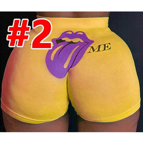 High-waisted shorts for exercise - ROUTINE FASHION