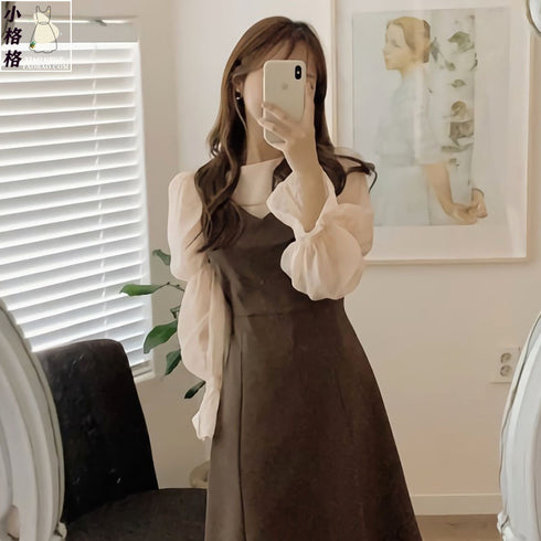 Women's Blouse Lantern Sleeve All-match Blouse - ROUTINE FASHION