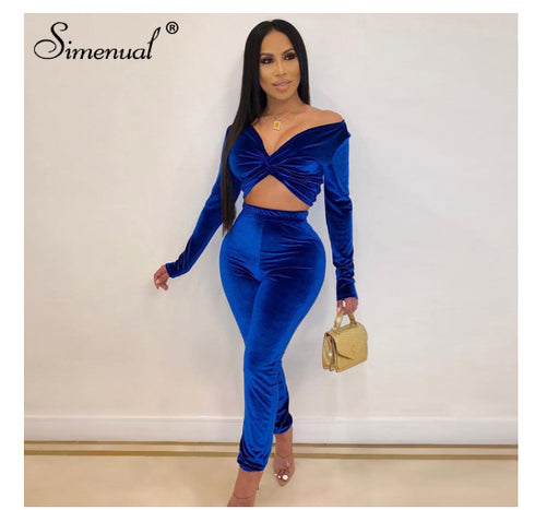 New T-shirt trousers fashion suit women - ROUTINE FASHION