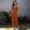 Women's Strapless Back Ninth Jumpsuit Women - ROUTINE FASHION