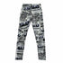 Digital printing leggings tights nine pants women - ROUTINE FASHION