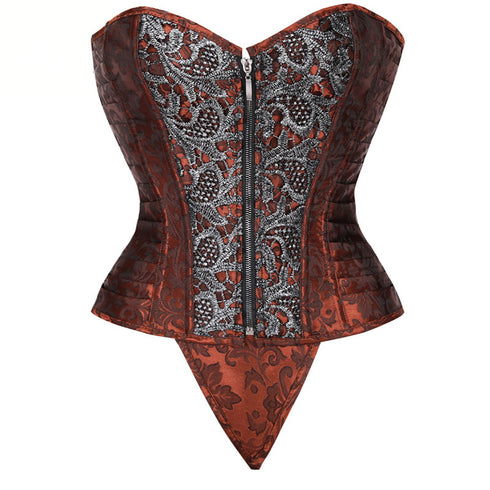 Jacquard corset for women - ROUTINE FASHION