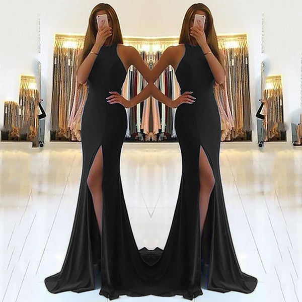 Long Ladies' Dresses Evening Dresses - ROUTINE FASHION