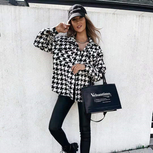 Fashion Winter blouse coat Ladies shirt Women Tops coat - ROUTINE FASHION