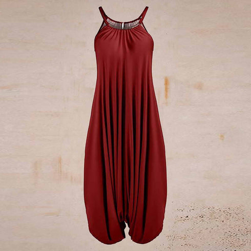 New Fashion Retro Harness Jumpsuit For Women - ROUTINE FASHION