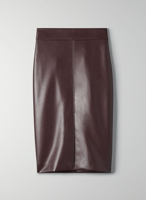 French Temperament All Match Leather Skirt Women - ROUTINE FASHION
