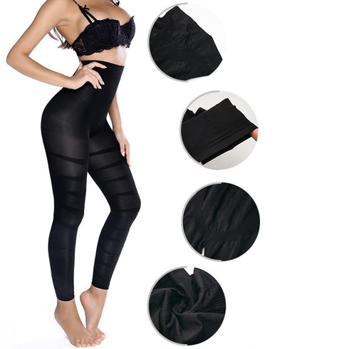 Women High Waist Leggings Shaper Tight Pants Shaping Panties - ROUTINE FASHION