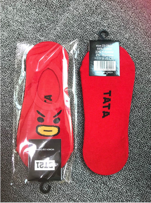 Cartoon boat socks men and women socks shallow mouth socks cotton thin section invisible socks - ROUTINE FASHION