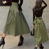 A-line skirt umbrella skirt super fire bow - ROUTINE FASHION