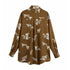 Leopard Lapel Ladies Blouse - ROUTINE FASHION