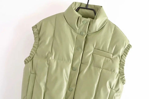 New Autumn And Winter Women's Lint Waistcoat - ROUTINE FASHION