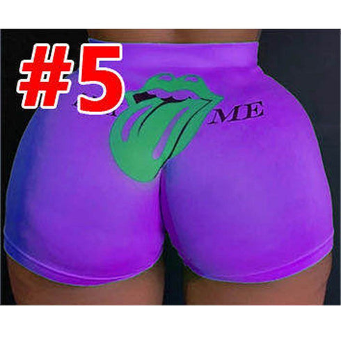 High-waisted shorts for exercise - ROUTINE FASHION