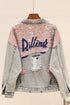 Loose Distressed Denim Jacket Women Jacket - ROUTINE FASHION