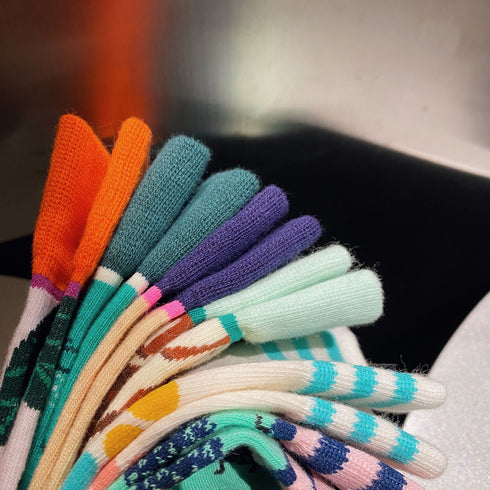 Sydney life illustration socks cotton socks women - ROUTINE FASHION