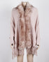 Fringed cloak shawl fur collar cape cardigan women - ROUTINE FASHION