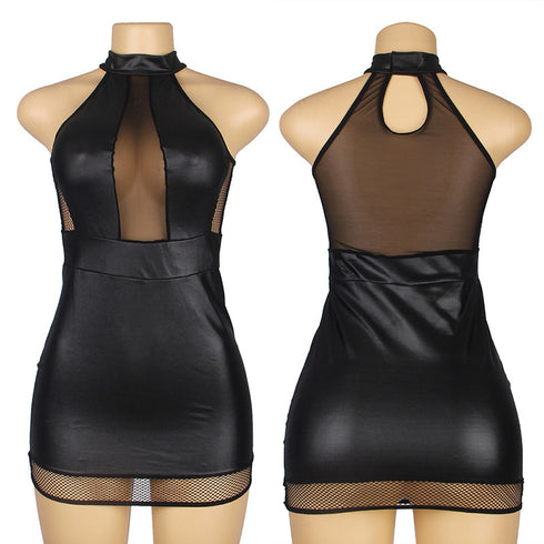 Women's Underwear Leather Tight Wrap Skirt - ROUTINE FASHION