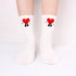 Bad Rabbit Socks Black And White Long Cotton Socks Knitted Socks For Men And Women - ROUTINE FASHION
