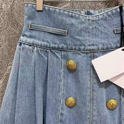 Women's Designer Niche Denim Skirt - ROUTINE FASHION
