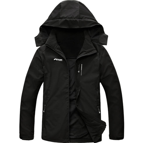 Men's Waterproof And Windproof Soft Shell Outdoor Double Layer Women's Jacket - ROUTINE FASHION