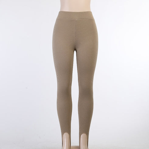 Women's Yoga Pants Step-on Tights - ROUTINE FASHION