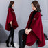 Fashion Longfengni Women's Woolen Cape Coat - ROUTINE FASHION