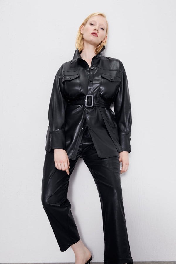 Coat leather trench coat - ROUTINE FASHION