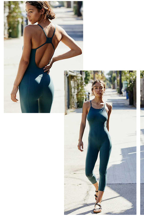 Yoga Jumpsuit Women Sport Suit Female Gym Fitness Clothes Tight Breathable Sportswear Women Yoga Set - ROUTINE FASHION