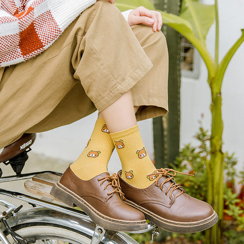 Cartoon socks women tube socks - ROUTINE FASHION