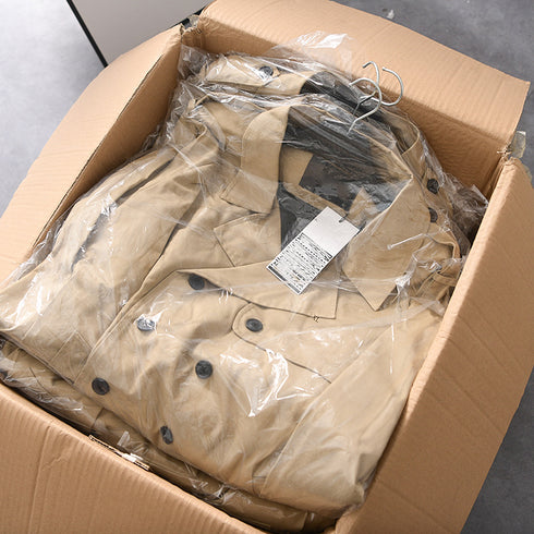 Englanza Cotton Double Breasted Classic Medium Length Trench Coat - ROUTINE FASHION