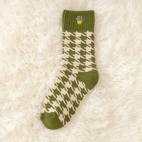 Women Terry Socks Thickened In Winter - ROUTINE FASHION