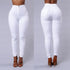 Casual Pants For Women High Waist Stretch Slim Trouser Skinny Candy Color Jeans - ROUTINE FASHION