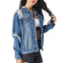 European And American Slim All-match Denim Female Jacket Women - ROUTINE FASHION