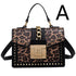 Leopard Print Small Square Bag Printed Lady Shoulder Bag Messenger Bag - ROUTINE FASHION
