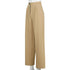 Khaki Women High Waist Loose Trousers - ROUTINE FASHION
