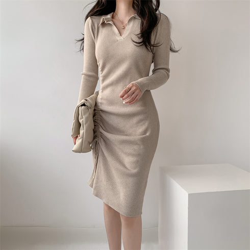 Jumper Dress Knitted Dress - ROUTINE FASHION