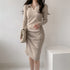 Jumper Dress Knitted Dress - ROUTINE FASHION