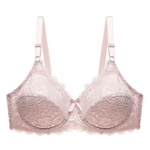Lace bras gathered together for a breathable bra - ROUTINE FASHION