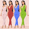 Printed sexy halter jumpsuit women - ROUTINE FASHION