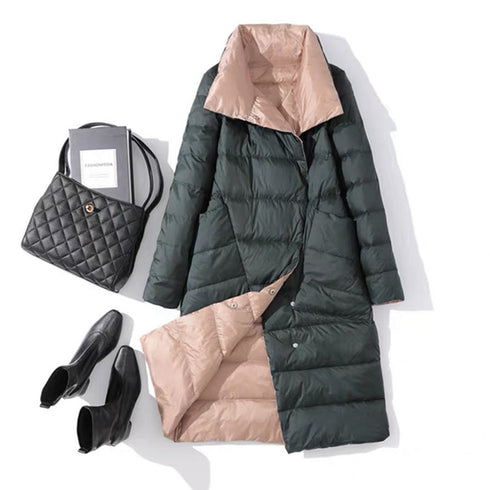 Extended down jacket - ROUTINE FASHION