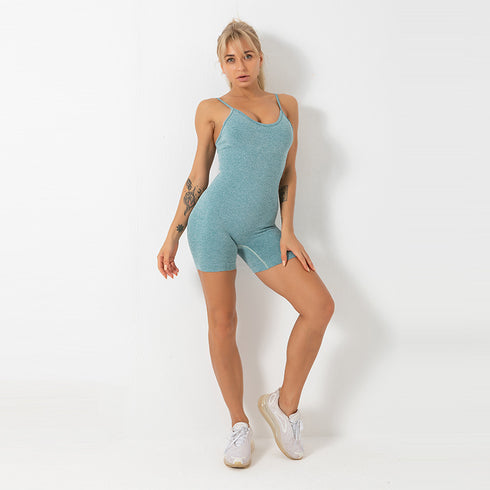 Sexy Buttocks Sports Jumpsuit Yoga Clothes Women - ROUTINE FASHION