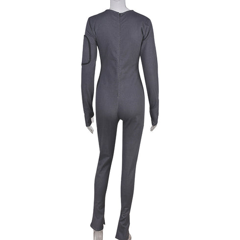 Tight Denim Jumpsuit For Women - ROUTINE FASHION