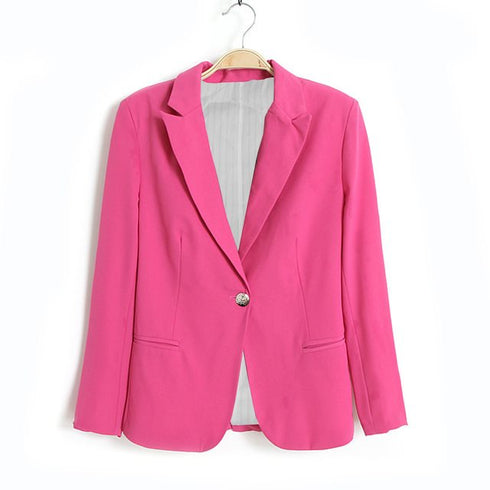 Office Ladies Black Formal Blazer Women Work Suit - ROUTINE FASHION