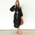 Women's Fashion Temperament Mid-length Shirt Dress - ROUTINE FASHION
