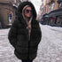 Women Luxury Winter Warm Fluffy Faux Fur Short Coat Jacket - ROUTINE FASHION