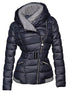 Cold-proof Hand Stuffed Cotton Waterproof Thick Fashion Jacket - ROUTINE FASHION