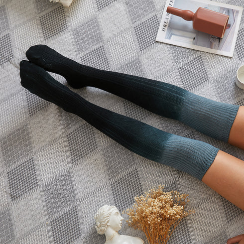 Over The Knee Pile Of Socks Knit Socks Women - ROUTINE FASHION