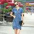Loose denim dress - ROUTINE FASHION