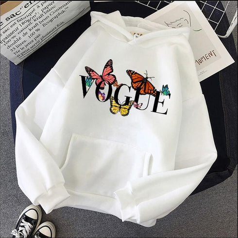Winter Hoodies Women Loose Korean Style Harajuku Sweatshirt - ROUTINE FASHION