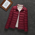 Lightweight Down Jacket Women Stand-up Collar - ROUTINE FASHION
